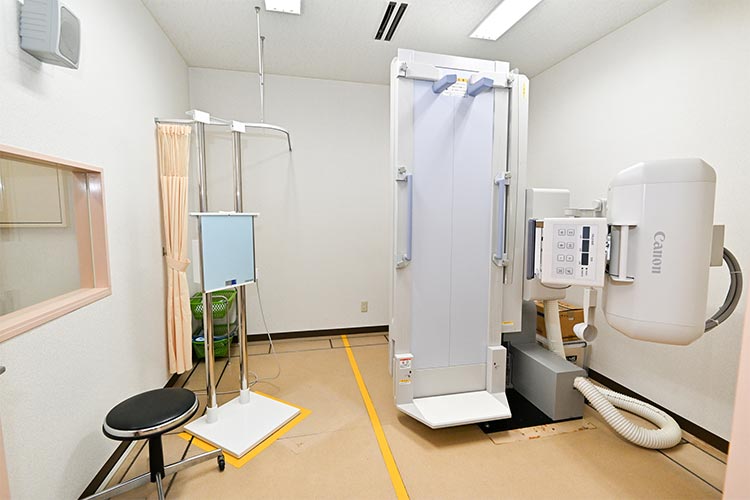 内科：X線（レントゲン）検査室